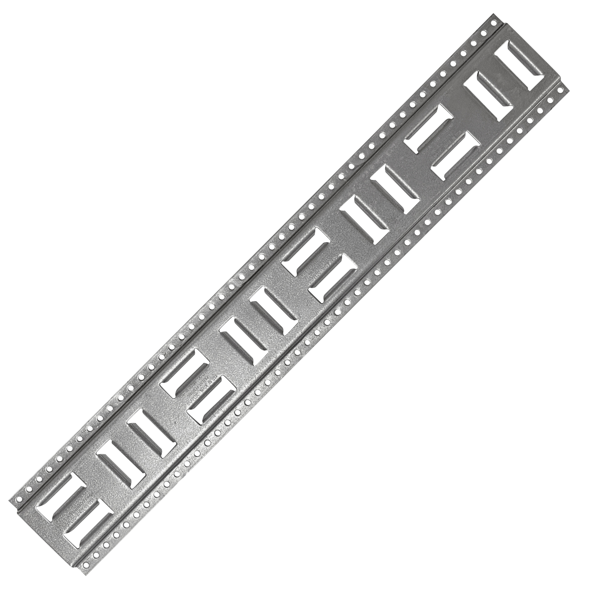 Snap-Loc E-Track - 32in., 1000-Lb. Capacity, Galvanized Steel, Model# SLAET32G